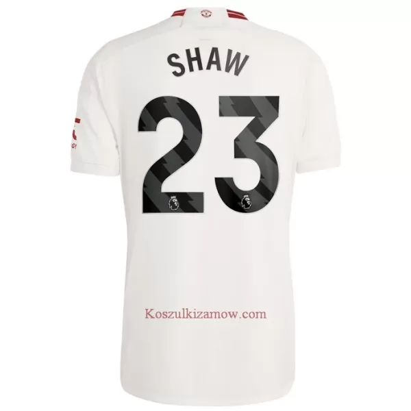 Koszulka Manchester United Shaw 23 23/24 Trzecia