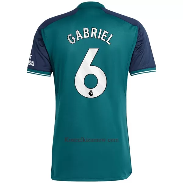 Koszulka Arsenal Gabriel 6 23/24 Trzecia