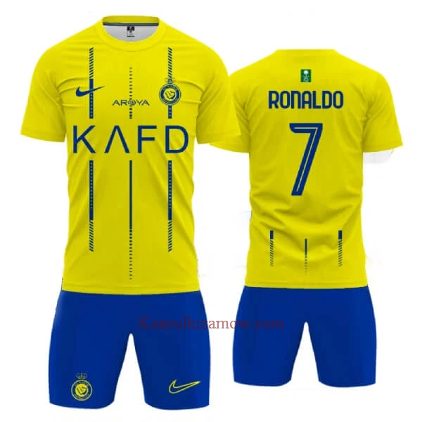 Koszulka Al-Nassr FC Ronaldo 7 23/24 Domowa Dziecięca