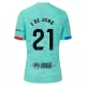 Koszulka FC Barcelona Frenkie de Jong 21 23/24 Trzecia