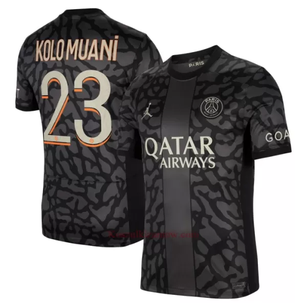 Koszulka Paris Saint-Germain Kolo Muani 23 23/24 Trzecia