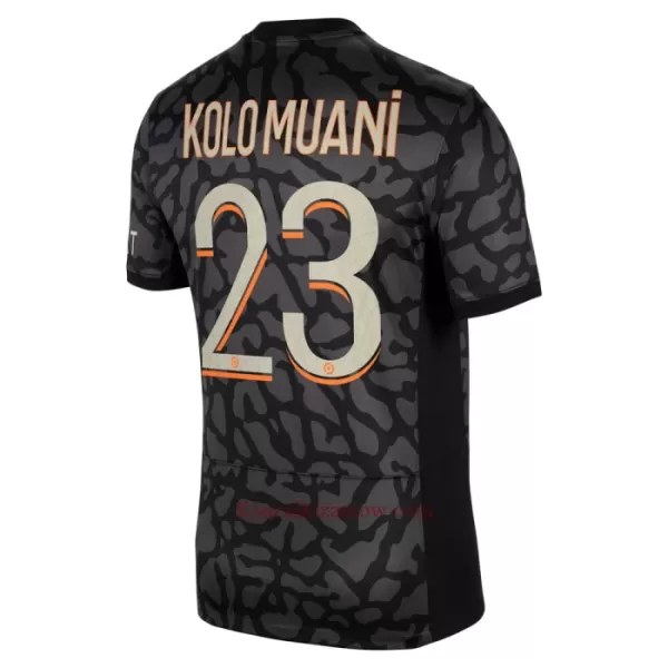 Koszulka Paris Saint-Germain Kolo Muani 23 23/24 Trzecia