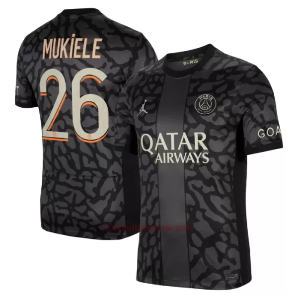 Koszulka Paris Saint-Germain Mukiele 26 23/24 Trzecia