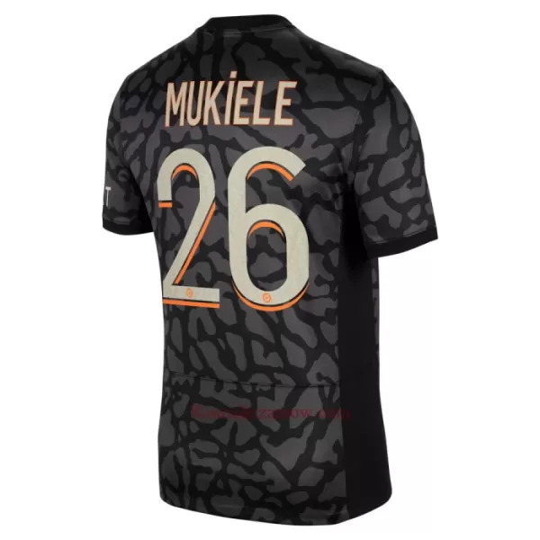 Koszulka Paris Saint-Germain Mukiele 26 23/24 Trzecia