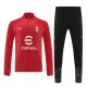 AC Milan Zestaw Bluzy Treningowej 23/24 Czerwony