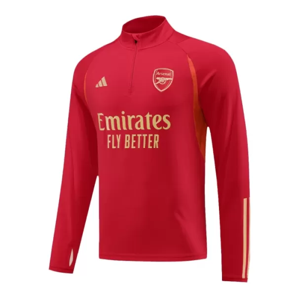 Arsenal Zestaw Bluzy Treningowej 23/24 Czerwony