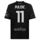 Koszulka AC Milan Christian Pulisic 11 23/24 Czwarta Czarny