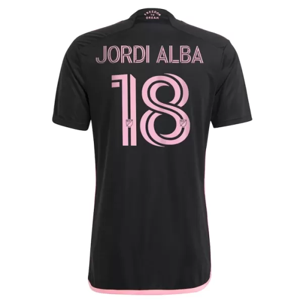 Koszulka Inter Miami CF Jordi Alba Ramos 18 24/25 Wyjazdowa