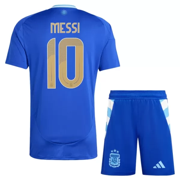 Koszulka Argentyna Messi 10 2024 Wyjazdowa Dziecięca