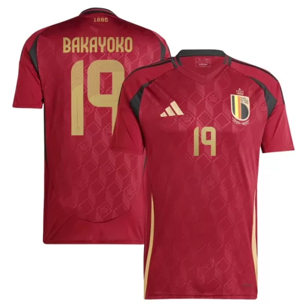 Koszulka Belgia Bakayoko 19 EURO 2024 Domowa