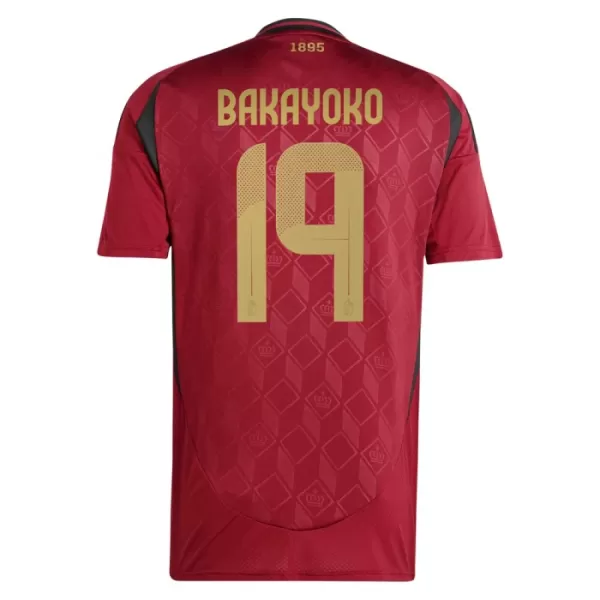 Koszulka Belgia Bakayoko 19 EURO 2024 Domowa