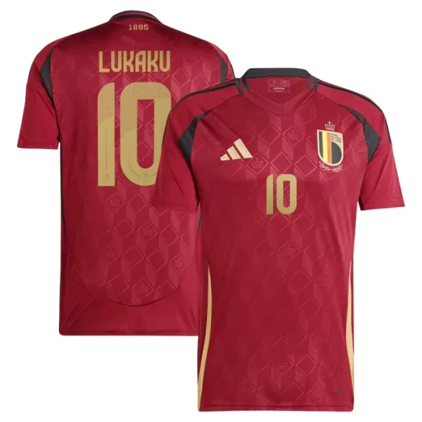 Koszulka Belgia Lukaku 10 EURO 2024 Domowa