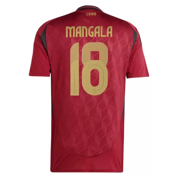 Koszulka Belgia Mangala 18 EURO 2024 Domowa