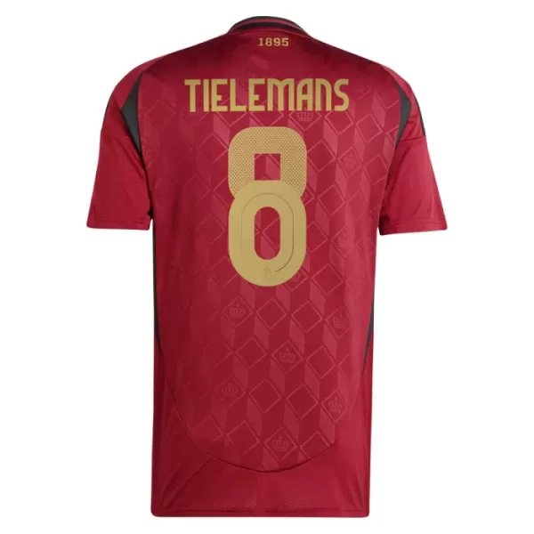 Koszulka Belgia Tielemans 8 EURO 2024 Domowa