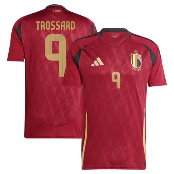 Koszulka Belgia Trossard 9 EURO 2024 Domowa