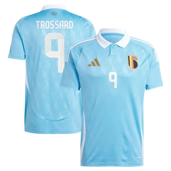 Koszulka Belgia Trossard 9 EURO 2024 Wyjazdowa