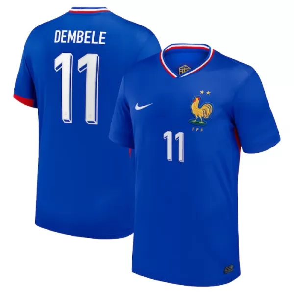 Koszulka Francja Dembele 11 EURO 2024 Domowa