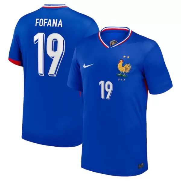 Koszulka Francja Fofana 19 EURO 2024 Domowa