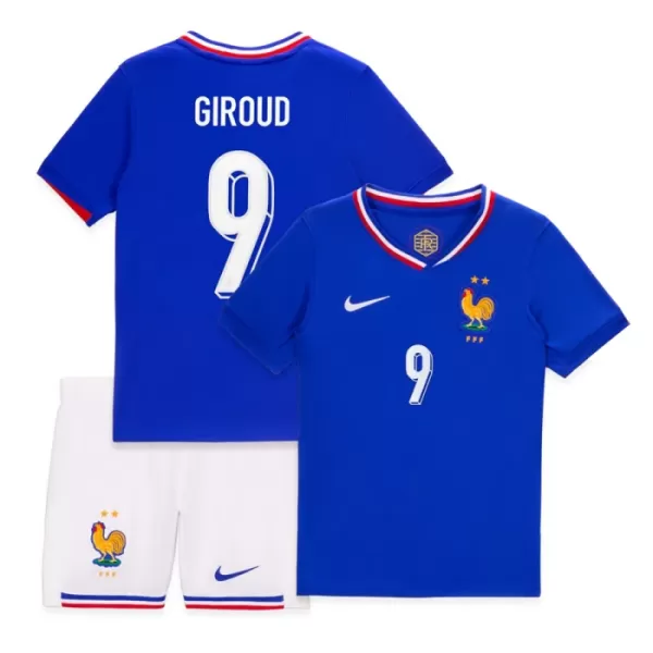 Koszulka Francja Giroud 9 EURO 2024 Domowa Dziecięca