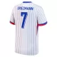 Koszulka Francja Griezmann 7 EURO 2024 Wyjazdowa