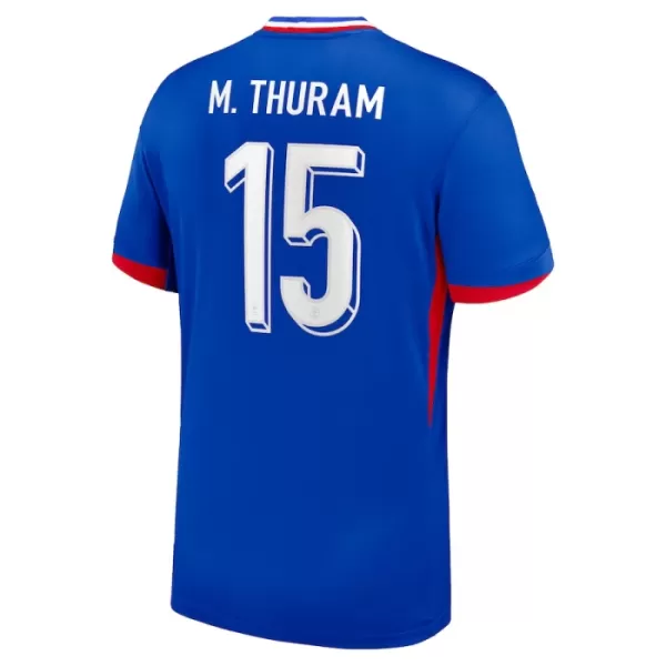 Koszulka Francja M. Thuram 15 EURO 2024 Domowa