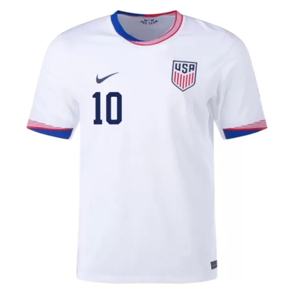 Koszulka USA Pulisic 10 2024 Domowa