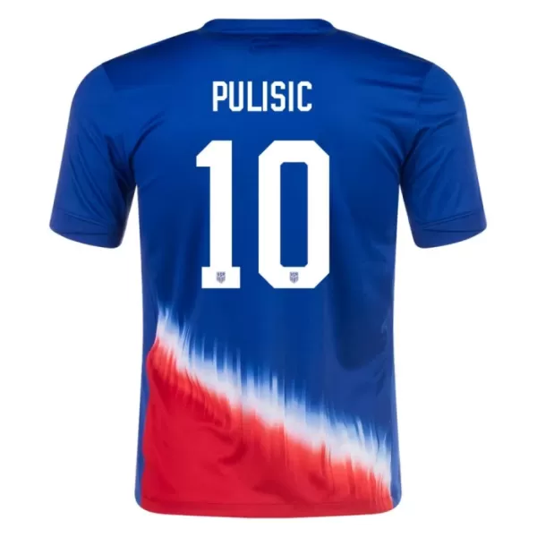 Koszulka USA Pulisic 10 2024 Wyjazdowa