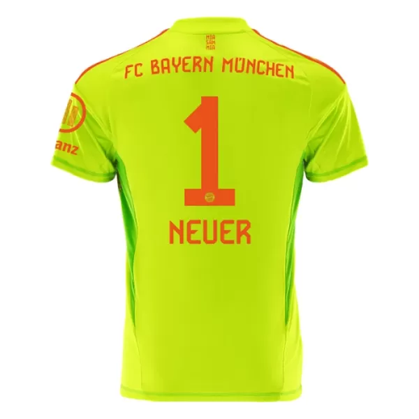 Koszulka Bramkarska FC Bayern Monachium Manuel Neuer 1 24/25 Domowa