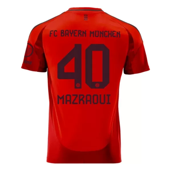 Koszulka FC Bayern Monachium Noussair Mazraoui 40 24/25 Domowa