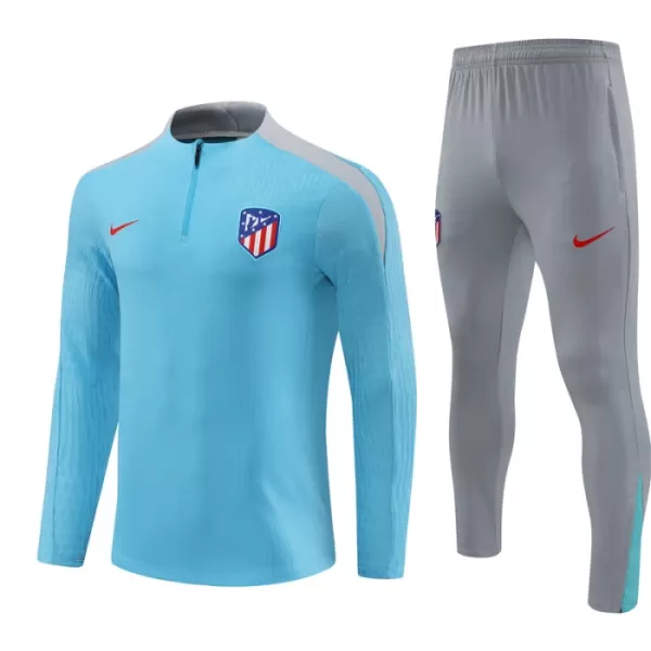 Atlético Madryt Zestaw Bluzy Treningowej 24/25 Niebieski