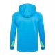 Brazylia Hoodie Zestaw Bluzy Treningowej 24/25 Niebieski