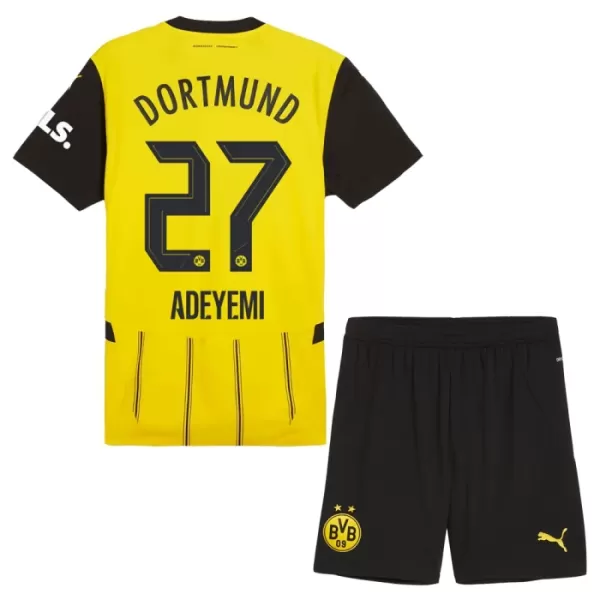 Koszulka Borussia Dortmund Adeyemi 27 24/25 Domowa Dziecięca