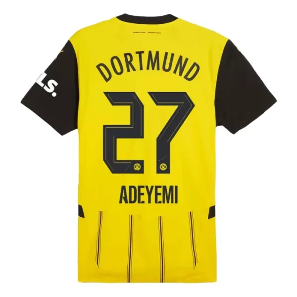 Koszulka Borussia Dortmund Adeyemi 27 24/25 Domowa Dziecięca