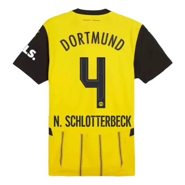 Koszulka Borussia Dortmund N. Schlotterbeck 4 24/25 Domowa