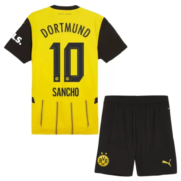 Koszulka Borussia Dortmund Sancho 10 24/25 Domowa Dziecięca