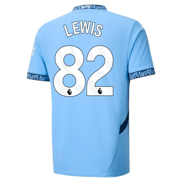 Koszulka Manchester City Rico Lewis 82 24/25 Domowa