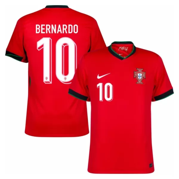 Koszulka Portugalia Bernardo 10 EURO 2024 Domowa