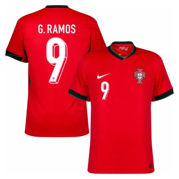 Koszulka Portugalia G. Ramos 9 EURO 2024 Domowa