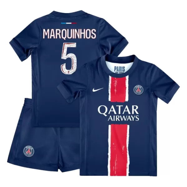 Koszulka Paris Saint-Germain Marquinhos 5 24/25 Domowa Dziecięca