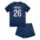 Koszulka Paris Saint-Germain Nordi Mukiele 26 24/25 Domowa Dziecięca