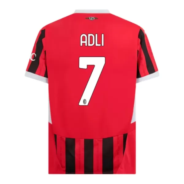 Koszulka AC Milan Adli 7 24/25 Domowa