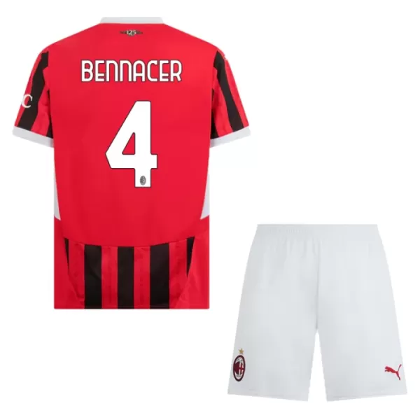 Koszulka AC Milan Bennacer 4 24/25 Domowa Dziecięca