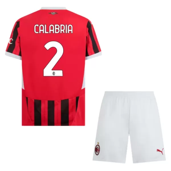 Koszulka AC Milan Calabria 2 24/25 Domowa Dziecięca