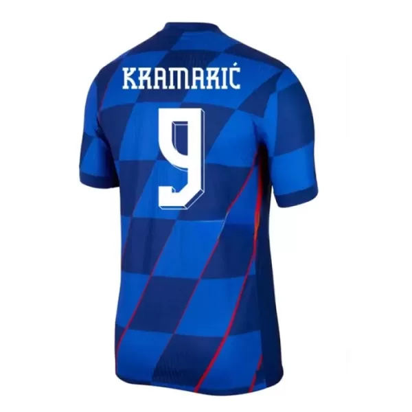 Koszulka Chorwacja Kramaric 9 EURO 2024 Wyjazdowa