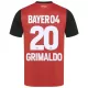 Koszulka Bayer Leverkusen Alejandro Grimaldo 20 24/25 Domowa