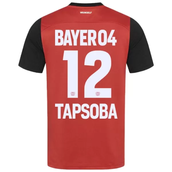 Koszulka Bayer Leverkusen Edmond Tapsoba 12 24/25 Domowa