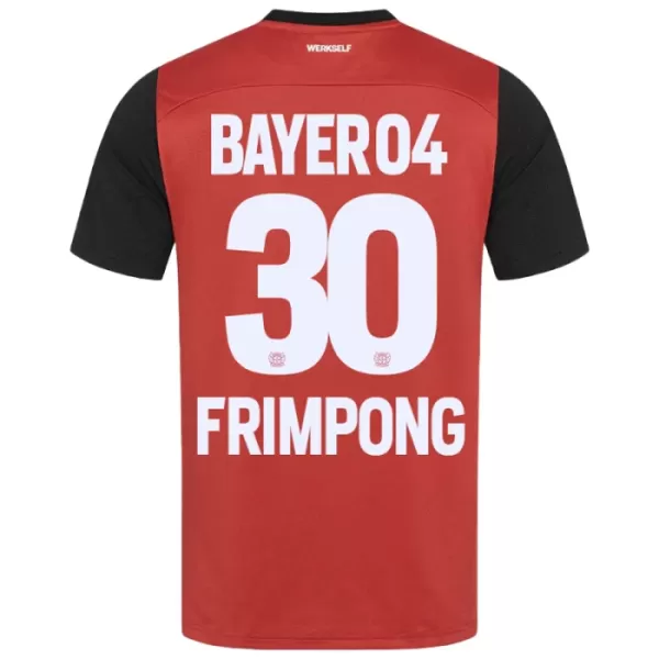 Koszulka Bayer Leverkusen Jeremie Frimpong 30 24/25 Domowa