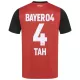 Koszulka Bayer Leverkusen Jonathan Tah 4 24/25 Domowa