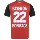 Koszulka Bayer Leverkusen Victor Boniface 22 24/25 Domowa