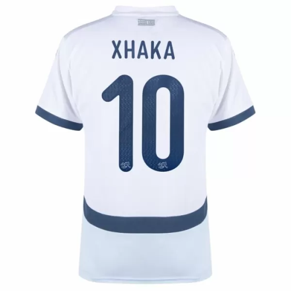 Koszulka Szwajcaria Xhaka 10 EURO 2024 Wyjazdowa